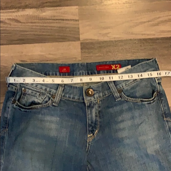 X2 Size 8 Medium Wash Boot Cut Jeans - Picture 8 of 10